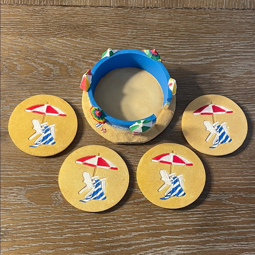 Myrtle Beach Coaster Set